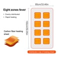thumbnail image 3 of Advancent Mantas de calefacción USB de 5V, 8 zonas de calefacción, chal de invierno, 3 modos de temperatura con cremallera, sofá, ropa de cama, alfombra Suministros térmicos Advancent HA072533-01, 3 of 6