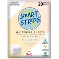 thumbnail image 1 of Smart Strips™ - Whitening Sheets - (UNSCENTED) Laundry Whitener and Stain Remover - , Sensitive Skin, Biodegradable, Eco Friendly, Plastic-Free, Laundry Sheet - Eco Strips, 1 of 4