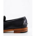 thumbnail image 6 of Polo Ralph Lauren Black Women's Latigo Leather Penny Loafers, 6B, 6 of 6