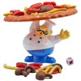 thumbnail image 1 of Topple Pizza Game, Tabletop Balancing Pizza Toy, 1 of 5