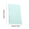 thumbnail image 3 of Back to School Decor 40 Sheets A5/A6 Filler Papers Loose Notebook 6 Holes School, 3 of 9
