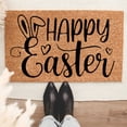 thumbnail image 2 of 16 X 24 inch Easter Rabbit Eggs Easter Poster Easter Porch Decor Easter Peeps Decor Easter Pattern Rug Easter Party Decor Easter Outside Decor Easter Outdoors Easter Outdoor Decor, 2 of 7