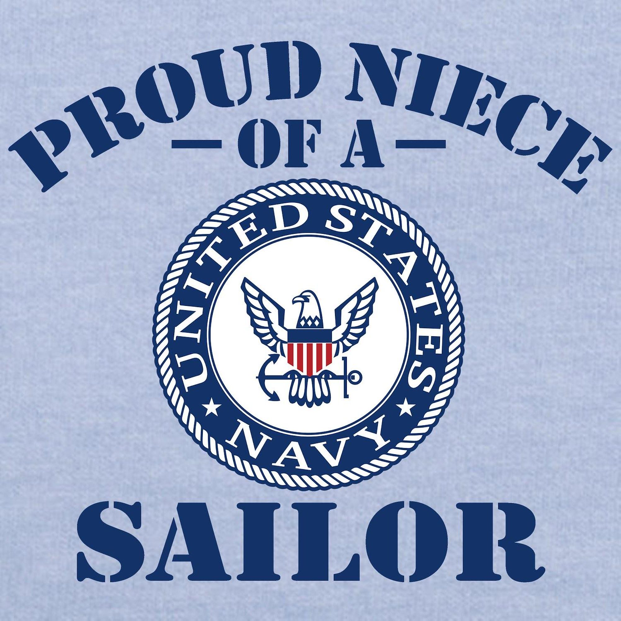 CafePress - Proud Niece Of A US Navy Sailor Toddler T Shirt - Cute Toddler T-Shirt, 100% Cotton - image 3 of 4