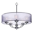 thumbnail image 1 of Maxim 24555SSSN 24 in. Lucid 5 Light Pendant - Satin Nickel, 1 of 1