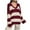 Red, variant on UAMVSH Sweaters for Women Oversized Fall Fashion Long Sleeve Color Block Pullover Tops Casual V-Neck Knitted Sweaters(Small,Red)