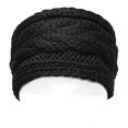 thumbnail image 4 of Wrapables® Thick Cable Knit Headband, Black, 4 of 4