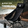 thumbnail image 6 of OneTigris Tigerblade High Back Camping Chair with Pillow Design, Comfortable Widened Seat Folding Chair, 6 of 7