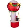 thumbnail image 5 of Northlight Lighted Inflatable Feliz Navidad Hot Air Balloon Outdoor Christmas Decoration - 8', 5 of 6