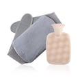 thumbnail image 3 of Bolsa de agua caliente con relleno de agua y cintura alargada de conejo de imitación de peluche, bolsa de agua caliente con relleno de agua para calentar el vientre, bolsa de agua caliente, 3 of 6