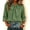 Green, variant on Sevevn Women's Bow Tie Neck 3/4 Sleeve Loose Dressy Elegant Business Work Blouse Casual Tops 2026