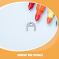 thumbnail image 3 of FESTFENDS 2Pcs Easy Operate Paper Towel Key Plated Silver Stainless Steel for Home and Office, 3 of 8