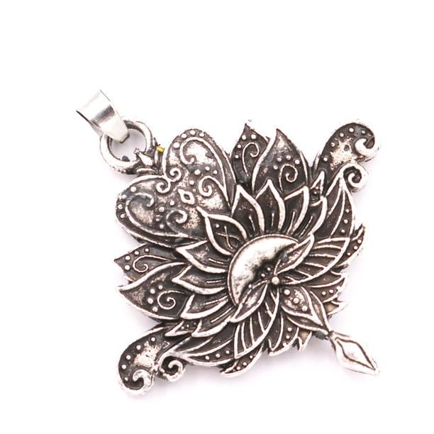 Guardurnaity 3 piezas colgante collar de moda joyería DIY manualidades decoración encontrar accesorios artesanales para niñas Ropa, zapatos y accesorios Miscelánea Plata antigua Guardurnaity AP015552-01