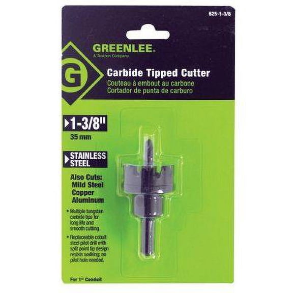 Greenlee 625-2 Carbide-Tipped Hole Cutter, 2-Inch