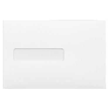 LUXPaper 6 x 9 Open End Envelopes, Bright White, 50/Pack