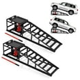thumbnail image 1 of Yiwa Rampes de Levage Hydraulique pour Véhicules, Lot de 2 Rampes de Service Portable de 5 Tonnes pour Garage à Domicile et Entretien, 1 of 6