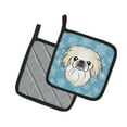 thumbnail image 2 of Carolines Treasures BB1655PTHD Snowflake Pekingese Pair of Pot Holders 7.5HX7.5W multicolor, 2 of 3