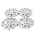 thumbnail image 4 of 4Pcs/Set 15in Hub Cap Kit Wheel Skins Cover Silver Auto Modified Parts for R15 Tire & Steel RimA Type, 4 of 7