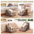 thumbnail image 2 of Rampa y escalera para perros para cama, sofá y silla Zerbuger Coffee, 2 of 7