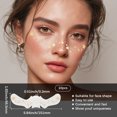 thumbnail image 2 of 10Pcs Transfer Sticker Proof Removable Temporary Tattoos Stickers Face Art Paper Stickers Star 4.65x15.1x0.03cm, 2 of 5
