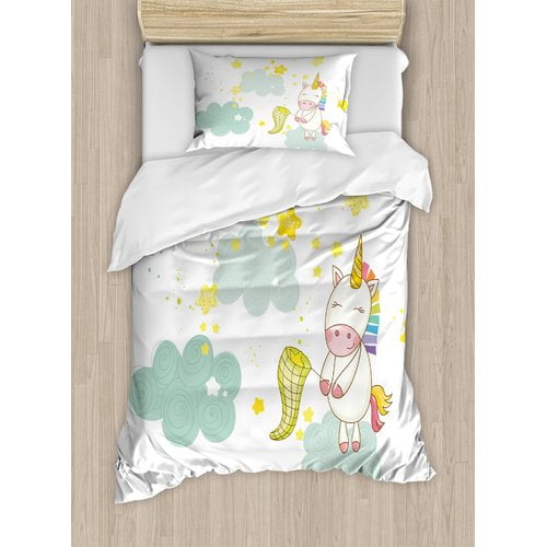 unicorn crib bedding walmart