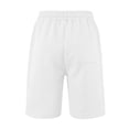 thumbnail image 6 of KKBOTIVE Men's Outfit Set Fashion Print Crewneck Short Sleeved Tops and Shorts/trousers Summer Adults Cozy Soft Sweatsuit, White Size: XXL, 6 of 9