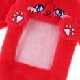 thumbnail image 3 of Cute Plush Photocard Case Cartoon Student Card Holder Star Shape Photo Card Holder Idol Photos Protective Cover Bag Keychain, 3 of 6