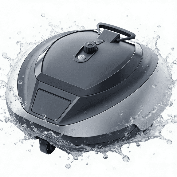 Bubot 320P Cordless Robotic Pool Vacuum, Hydro Dynamic Design with DirtLock 2.0 & Superior Suction, Auto-Parking, High Efficiency for Above-Ground Pools