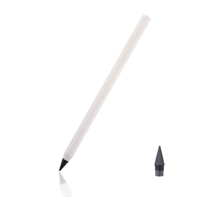 10Pcs Metal Alloy Writing Instrument, Uscallm Metal Alloy Mechanical Pencil Never Needs Sharpening, Permanent Writing Instrument for Artists Study, Durable Drafting Tool, Office Study Supplies, No