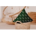 thumbnail image 4 of 20" x 20" Simply Daisy Patterned Trees Winter Polyester Indoor/Outdoor Pillow, Pine Qty 1, 4 of 4