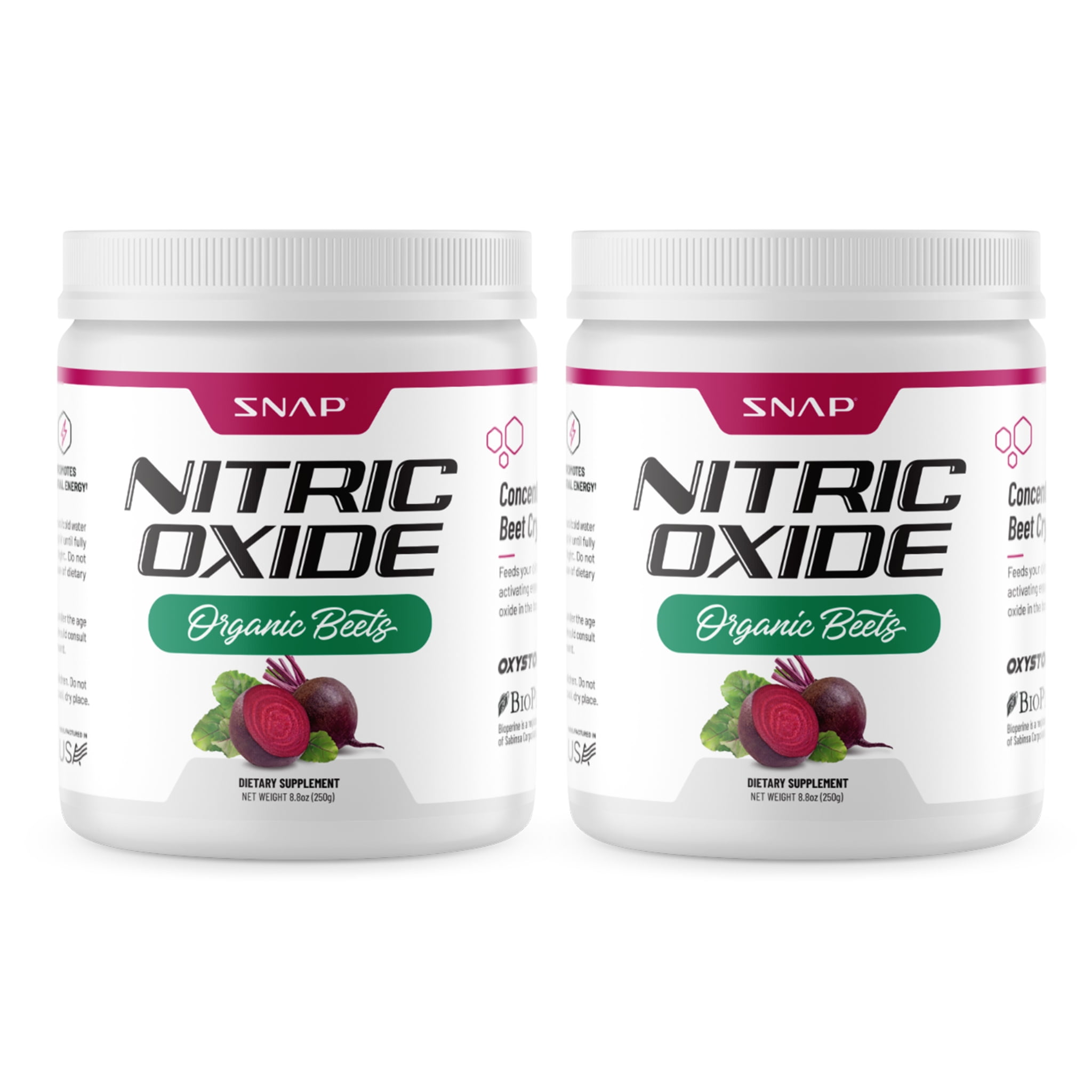 Snap Supplements Organic Beet Root Powder 250g Nitric Oxide Beets