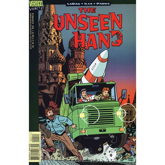 Vertigo Verite: The Unseen Hand #4 VF ; DC/Vertigo Comic Book