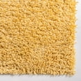 thumbnail image 3 of Unique Loom Davos Shag Collection Area Rug - Solid (10' x 14' 1" Rectangle Sun Yellow), 3 of 7