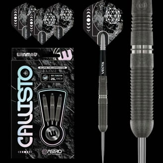 bottelsen gt black steal 90% tungsten soft tip dart, 18 gram