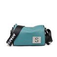 thumbnail image 3 of Bolsos cruzados de piel de vaca suave de alta calidad para mujer, bolsos de hombro casuales de moda con letras de diamante, bolsos de diseñador de marca pequeños cuadrados, 3 of 5