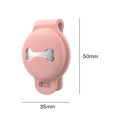 thumbnail image 2 of Dog Tracker Pet Collar Cover Anti-Lost para Airtag Funda protectora Rosa, 2 of 7