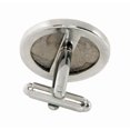 thumbnail image 3 of Buffalo Nickel Silvertone Bezel Coin Cuff Links, 3 of 4