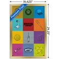 thumbnail image 3 of Netflix Stranger Things - Minimalist Icons Wall Poster, 14.725" x 22.375", Framed, 3 of 5