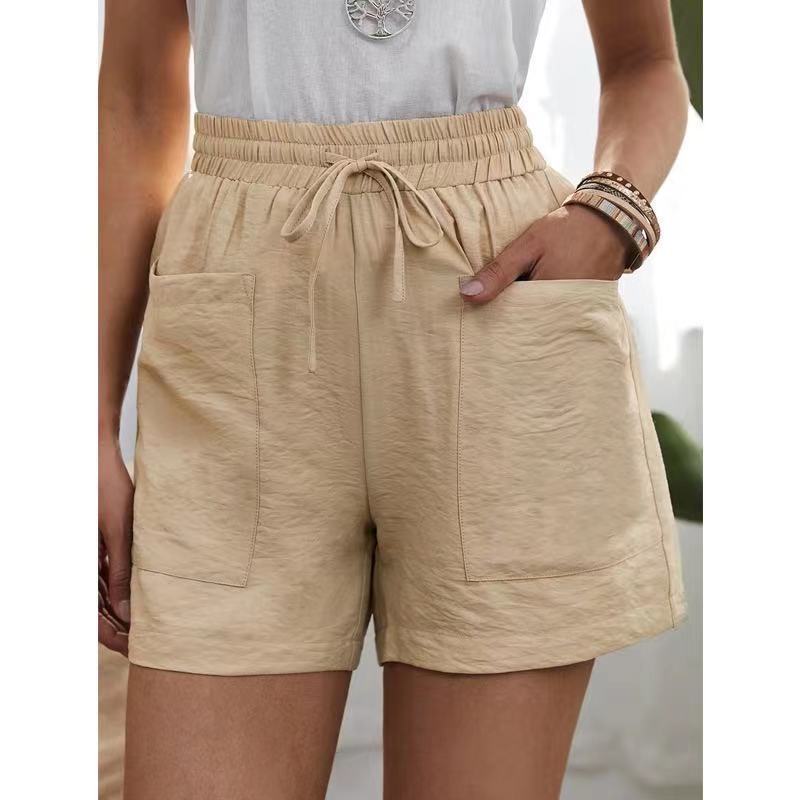 Pocket Wide Leg Shorts 