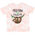 thumbnail image 3 of Inktastic Meemaw Loves Me Cute Sloth and Baby Boys or Girls Toddler T-Shirt, 3 of 5