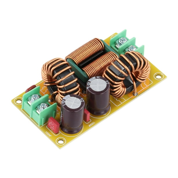 Filtro DC LC 2A 4A 10A 20A Filtro EMI DC 12V Purificador de alimentación de filtrado de audio para automóvil