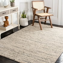 SAFAVIEH Retro Gorica Striped Area Rug, Ivory/Dark Grey, 8' x 10'