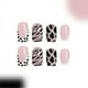 thumbnail image 4 of Uñas postizas, uñas postizas, regalos para mujeres, arte de uñas versátil, parche para uñas 24PSC, 4 of 5
