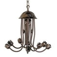 thumbnail image 2 of Meyda Lighting 24" Wide Stained Glass Pond Lily 7 Light Chandelier - N/A, 2 of 6