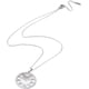 thumbnail image 1 of Non-Tarnish 201 Stainless Steel Sun with Moon Phase Pendant Necklace with Cable Chains Stainless Steel Color 17.72 inch(45cm), 1 of 4