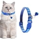 thumbnail image 1 of Collar ajustable para gatos con cierre de seguridad y cascabel – Banda reflectante suave para el cuello de gatitos para la seguridad de los cachorros, accesorio de identificación para mascotas con v, 1 of 6