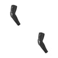 thumbnail image 3 of Soidarity Protector de codo de fibra elástica a prueba de golpes antideslizante reemplazo deporte entrenamiento ejercicio brazo almohadilla Negro SG 2piezas, 3 of 6