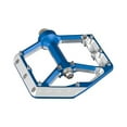 thumbnail image 2 of Spank Oozy Mountain Bike Platform Pedals 9/16" Alloy 18 Replaceable Pins Blue, 2 of 4