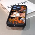 thumbnail image 5 of Funda de teléfono de Anime O-One Piece para iPhone 14, 15 Pro Max, 13, 12, 11, X, XS, XR, 7, 8 Plus, SE 2020, cubierta protectora de silicona a prueba de golpes, 5 of 5