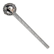 Dalmatians Elegant Vintage Silver Lace-Edged Bookmark: a Thoughtful Gift for Bookworms and Readers