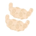 thumbnail image 1 of Langgg Disposable Chest Stickers Backless U Shape Lace Nipple Covers for Daily Wear Khaki C, 1 of 9